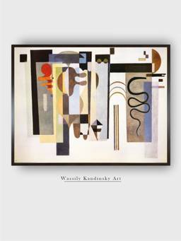 The Art House - Green Points Framed Wall Art