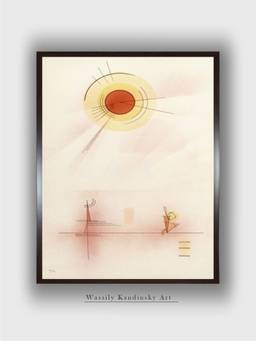 The Art House - Sunshine Wassily Framed Wall Art