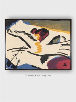 The Art House - Lyrisches Presse Framed Wall Art