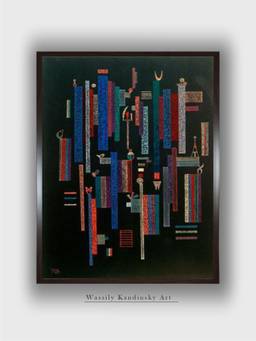 The Art House - Verticales Wassily Framed Wall Art