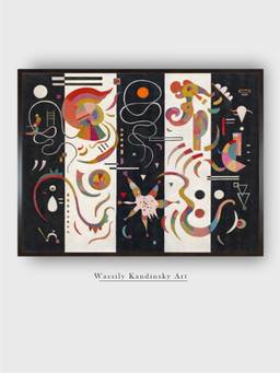 The Art House - Striped Wassily Framed Wall Art