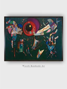 The Art House - Around Circle Framed Wall Art