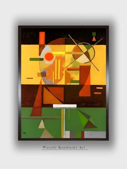 The Art House - Zersetzte Spannung Framed Wall Art