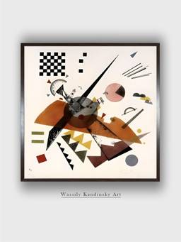 The Art House - Orange Wassily Framed Wall Art