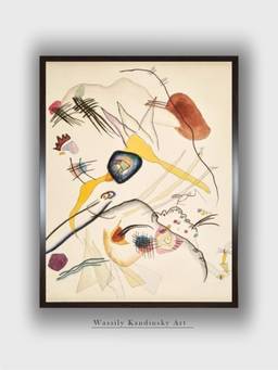 The Art House - Composition Wassily Framed Wall Art