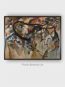 The Art House - Composition Wassily Framed Wall Art