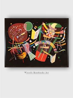 The Art House - Komposition Wassily Framed Wall Art