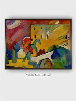 The Art House - Improvisation Wassily Framed Wall Art