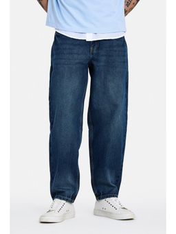 Snitch - Indigo Denim Relaxed Casual Jeans for Men