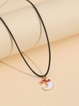 EL REGALO - Christmas Necklace Combo for Kids Girls Black