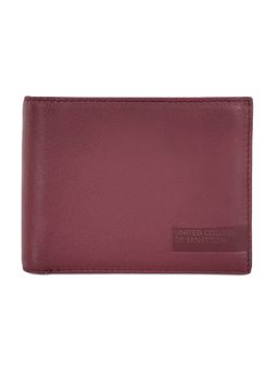 United Colors of Benetton - Iver Men Passcase Wallet - Wine