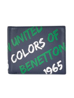 United Colors of Benetton - Olson Men Global Coin Wallet - Navy Blue
