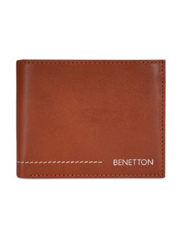 United Colors of Benetton - Benito Men Multicard Coin Wallet - Tan