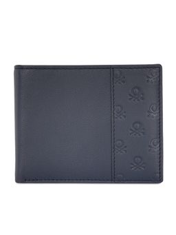 United Colors of Benetton - Genaro Men Passcase Wallet - Navy Blue