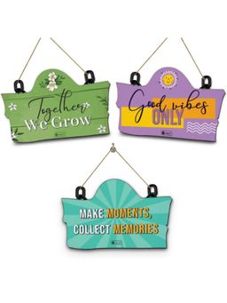 Indigifts - Wall Decor Item for Home Wooden Mini Wall Hanging Board