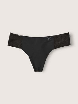 Victoria's Secret - Women Black No-Show Thong Panty