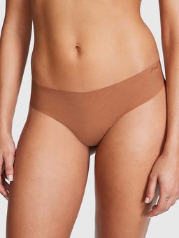 Victoria's Secret - Women Brown Solid Thong Panty (2XL)