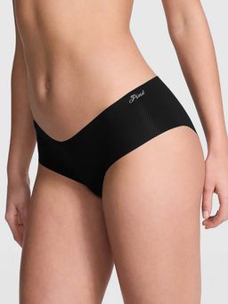 Victoria's Secret - Women Black Solid Hip Hugger Brief Panty