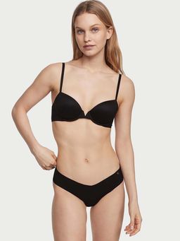 Victoria's Secret - Women Multi-Color Solid Thong Panties (Pack of 4)