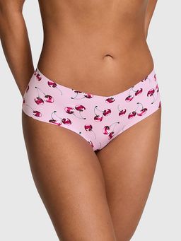 Victoria's Secret - Women Pink Printed Cheeky Brief Panty (XL)