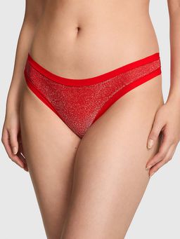 Victoria's Secret - Women Red Thong Panty
