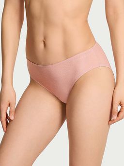 Victoria's Secret - Women Light Pink Shimmer Brief Panty