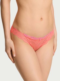 Victoria's Secret - Women Orange Dream Angels Lace Bikini