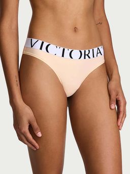 Victoria's Secret - Women Beige Cool Thong Panty
