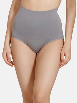 Zivame - Women Grey Tummy Control Hipster Panty