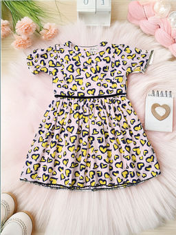 Bella Moda - Pink Dress with Belt and Bloomer (Set of 3)