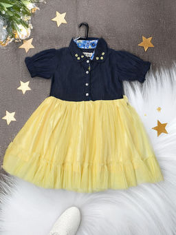 Bella Moda - Multi-Colour Half Sleeve Dress