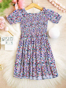 Bella Moda - Black Printed Dress