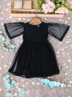 Bella Moda - Black Party Wear Dress