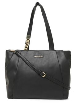 Marina Galanti - Black Color Soft PU Material Medium Size Shopping Bag - MB0356SG3001