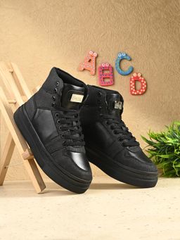Fresh1947feet - Black Dual Size Technology Causal Sneakers