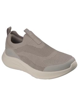 SKECHERS - Men Taupe Bobs Moda Flex Running Shoes