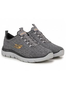 SKECHERS - Men Grey Summits - Louvin Running Shoes