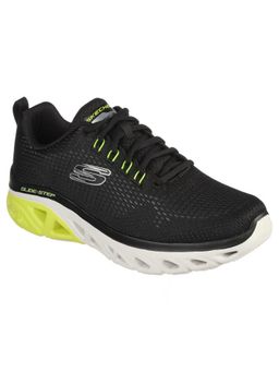 SKECHERS - Men Black Glide - Step Sport - Wave Heat Shoes - Men Running Shoes