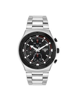 Timex - Vector Stainless Steel Black Dial Analog Watches for Men-Tweg34903 (Medium)