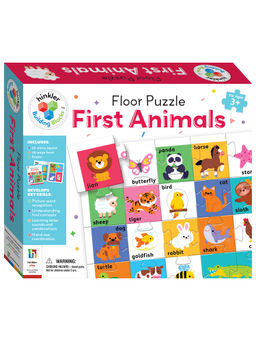 Tak Tak Toys - 28-Pieces First Animals Jigsaw Puzzle Set