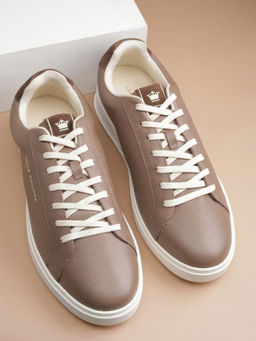 Louis Philippe - Men Brown Lace Up Sneaker