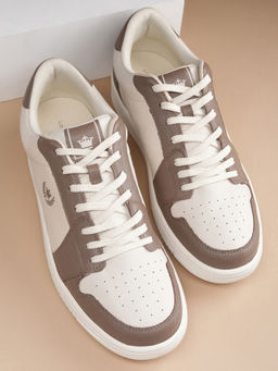 Louis Philippe - Men White Lace Up Sneakers