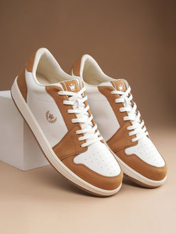 Louis Philippe - Men Brown Lace Up Sneakers