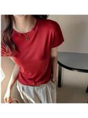 Red color option, Sold out, Currently selected