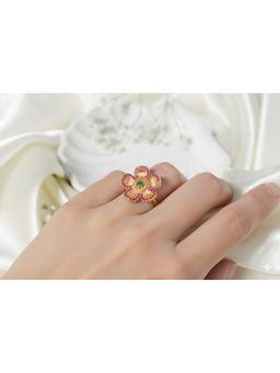 Vosgi - Multi-Color Flower Ring