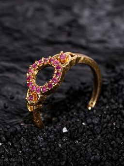 Vosgi - Pink Loop Designer Ring