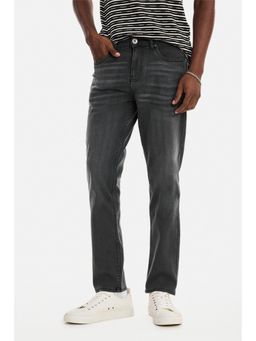 Snitch - Dark Grey Slim Casual Jeans