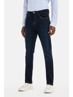 Snitch - Navy Blue Slim Casual Jeans