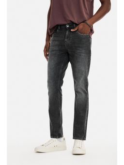 Snitch - Black Slim Casual Jeans