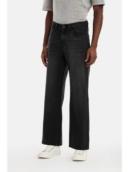 Snitch - Black Relaxed Casual Jeans